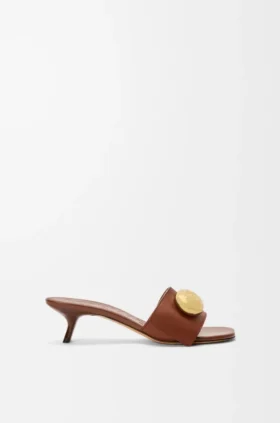 Pebble-sandaler i mykt kalveskinn