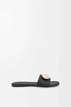 Pebble-sandaler i mykt kalveskinn Pebble-sandaler i mykt kalveskinn