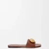 Pebble-sandaler i mykt kalveskinn Pebble-sandaler i mykt kalveskinn
