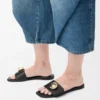 Pebble-sandaler i mykt kalveskinn Pebble-sandaler i mykt kalveskinn