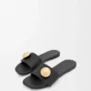 Pebble-sandaler i mykt kalveskinn Pebble-sandaler i mykt kalveskinn