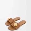 Pebble-sandaler i mykt kalveskinn Pebble-sandaler i mykt kalveskinn