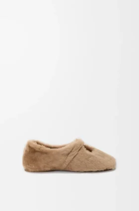 Pebble Soft Ballerina i shearling