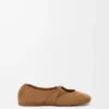 Pebble Soft-ballerinasko i nappa-lammeskinn Pebble Soft-ballerinasko i nappa-lammeskinn