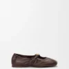 Pebble Soft-ballerinasko i nappa-lammeskinn Pebble Soft-ballerinasko i nappa-lammeskinn