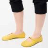 Pebble Soft-ballerinasko i nappa-lammeskinn