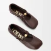 Pebble Soft-ballerinasko i nappa-lammeskinn Pebble Soft-ballerinasko i nappa-lammeskinn