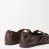 Pebble Soft-ballerinasko i nappa-lammeskinn Pebble Soft-ballerinasko i nappa-lammeskinn