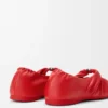 Pebble Soft-ballerinasko i nappa-lammeskinn
