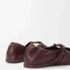 Pebble Soft-ballerinasko i nappa-lammeskinn