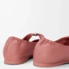 Pebble Soft-ballerinasko i nappa-lammeskinn