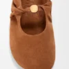 Pebble Soft ballerinasko i semsket geiteskinn Pebble Soft ballerinasko i semsket geiteskinn