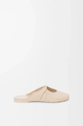 Pebble Soft-mule i nappa-lammeskinn