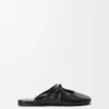 Pebble Soft-mule i nappa-lammeskinn