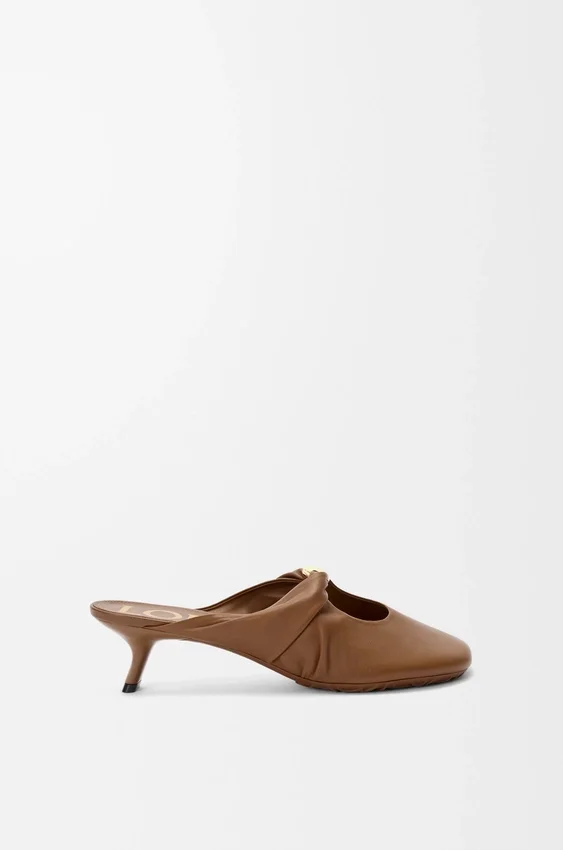 Pebble Soft-mule i nappa-lammeskinn Pebble Soft-mule i nappa-lammeskinn