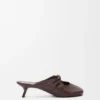 Pebble Soft-mule i nappa-lammeskinn Pebble Soft-mule i nappa-lammeskinn