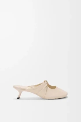 Pebble Soft-mule i nappa-lammeskinn