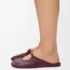Pebble Soft-mule i nappa-lammeskinn