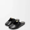 Pebble Soft-mule i nappa-lammeskinn
