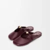 Pebble Soft-mule i nappa-lammeskinn