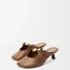 Pebble Soft-mule i nappa-lammeskinn Pebble Soft-mule i nappa-lammeskinn