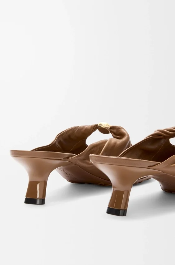 Pebble Soft-mule i nappa-lammeskinn Pebble Soft-mule i nappa-lammeskinn