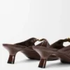 Pebble Soft-mule i nappa-lammeskinn Pebble Soft-mule i nappa-lammeskinn
