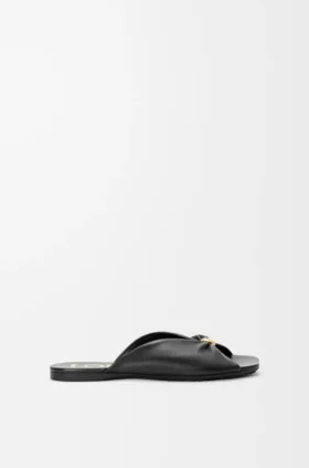 Pebble Soft-sandaler i nappa-lammeskinn