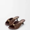 Pebble Soft-sandaler i stoff med raffia-effekt Pebble Soft-sandaler i stoff med raffia-effekt