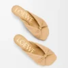 Pebble Soft-sandaler i stoff med raffia-effekt Pebble Soft-sandaler i stoff med raffia-effekt