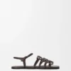 Petal-anagram-sandal i kalveskinn Petal-anagram-sandal i kalveskinn