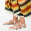 Petal-anagram-sandal i kalveskinn Petal-anagram-sandal i kalveskinn