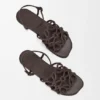 Petal-anagram-sandal i kalveskinn Petal-anagram-sandal i kalveskinn
