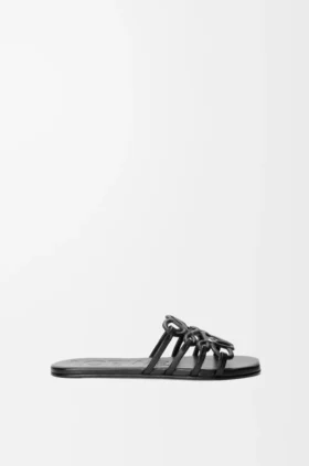 Petal Anagram-sandale i kalveskinn