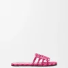 Petal Anagram-sandaler i brodert lerret Petal Anagram-sandaler i brodert lerret