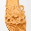 Petal Anagram-sandaler i brodert lerret Petal Anagram-sandaler i brodert lerret