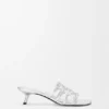 Petal Anagram-sandaler i laminert lammeskinn Petal Anagram-sandaler i laminert lammeskinn
