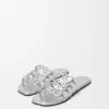 Petal Anagram-sandaler i laminert lammeskinn Petal Anagram-sandaler i laminert lammeskinn