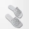 Petal Anagram-sandaler i laminert lammeskinn Petal Anagram-sandaler i laminert lammeskinn