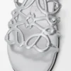 Petal Anagram-sandaler i laminert lammeskinn Petal Anagram-sandaler i laminert lammeskinn
