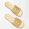Petal Anagram-sandaler i laminert lammeskinn Petal Anagram-sandaler i laminert lammeskinn