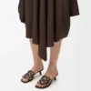 «Petal Anagram»-sandaler i mykt kalveskinn «Petal Anagram»-sandaler i mykt kalveskinn