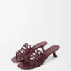 «Petal Anagram»-sandaler i mykt kalveskinn «Petal Anagram»-sandaler i mykt kalveskinn