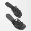 «Petal Anagram»-sandaler i mykt kalveskinn «Petal Anagram»-sandaler i mykt kalveskinn