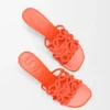 «Petal Anagram»-sandaler i mykt kalveskinn «Petal Anagram»-sandaler i mykt kalveskinn
