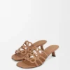 «Petal Anagram»-sandaler i mykt kalveskinn «Petal Anagram»-sandaler i mykt kalveskinn