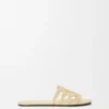 Petal Anagram-sandaler i semsket skinn med strass Petal Anagram-sandaler i semsket skinn med strass