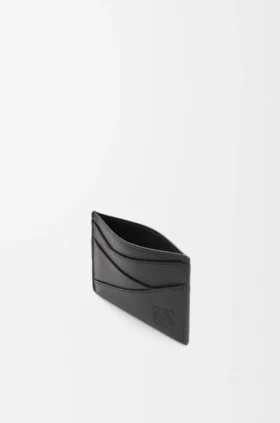 Puzzle-kortholder i klassisk kalveskinn