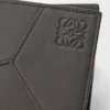 Puzzle-kortlommebok i klassisk kalveskinn