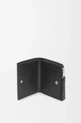 Puzzle Slim kompakt lommebok i klassisk kalveskinn